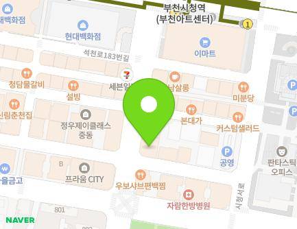 174 Seokcheon-ro, Wonmi-gu, Bucheon-si, Gyeonggi-do, Republic of Korea Map