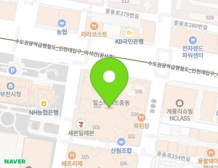 234 Gilju-ro, Wonmi-gu, Bucheon-si, Gyeonggi-do, Republic of Korea Map