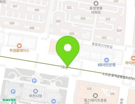 183-3 Gilju-ro, Wonmi-gu, Bucheon-si, Gyeonggi-do, Republic of Korea Map
