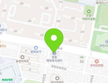 342 Buil-ro, Wonmi-gu, Bucheon-si, Gyeonggi-do, Republic of Korea Map