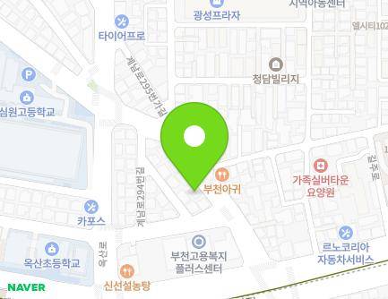 302 Gyenam-ro, Wonmi-gu, Bucheon-si, Gyeonggi-do, Republic of Korea Map