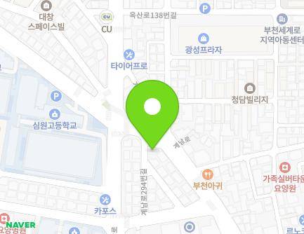 296 Gyenam-ro, Wonmi-gu, Bucheon-si, Gyeonggi-do, Republic of Korea Map