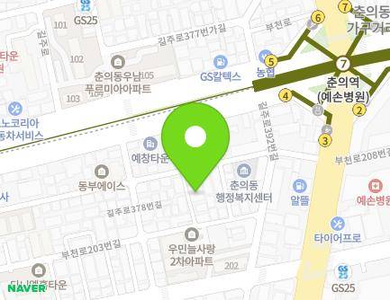 16-6 Bucheon-ro 203beon-gil, Wonmi-gu, Bucheon-si, Gyeonggi-do, Republic of Korea Map