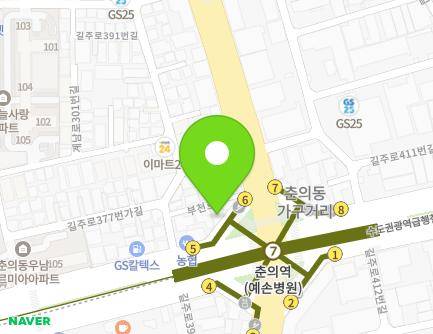 397 Gilju-ro, Wonmi-gu, Bucheon-si, Gyeonggi-do, Republic of Korea Map