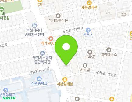 32-7 Bucheon-ro 177beon-gil, Wonmi-gu, Bucheon-si, Gyeonggi-do, Republic of Korea Map
