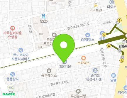 380 Gilju-ro, Wonmi-gu, Bucheon-si, Gyeonggi-do, Republic of Korea Map