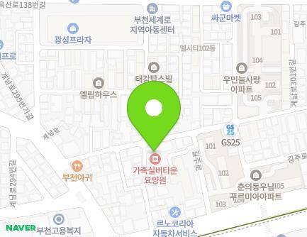 28 Gyenam-ro 301beon-gil, Wonmi-gu, Bucheon-si, Gyeonggi-do, Republic of Korea Map