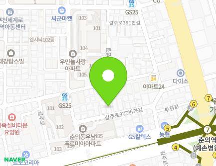 15 Gilju-ro 377beonga-gil, Wonmi-gu, Bucheon-si, Gyeonggi-do, Republic of Korea Map