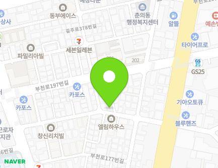 24 Bucheon-ro 185beon-gil, Wonmi-gu, Bucheon-si, Gyeonggi-do, Republic of Korea Map