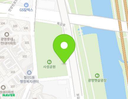 125 Saseong-ro, Gwangmyeong-si, Gyeonggi-do, Republic of Korea Map