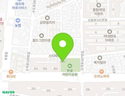 14-24 Doyak-ro 189beon-gil, Wonmi-gu, Bucheon-si, Gyeonggi-do, Republic of Korea Map