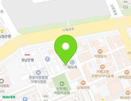 22 Geojejungang-ro 31-gil, Geoje-si, Gyeongsangnam-do, Republic of Korea Map