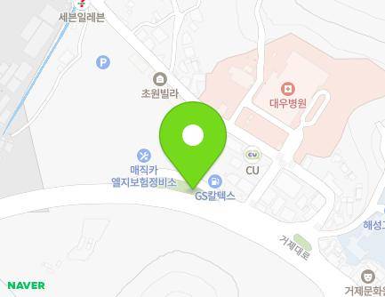 3118 Geoje-daero, Geoje-si, Gyeongsangnam-do, Republic of Korea Map