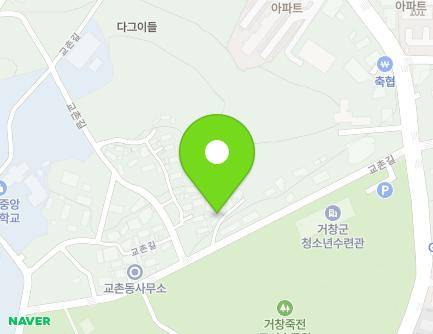 100-9 Gyochon-gil, Geochang-eup, Geochang-gun, Gyeongsangnam-do, Republic of Korea Map