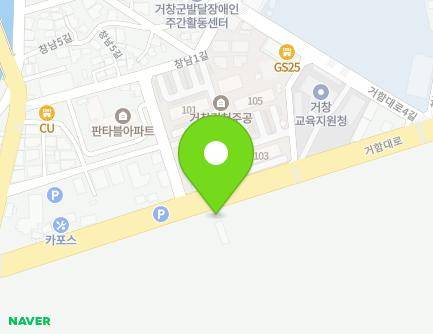 3226 Geoham-daero, Geochang-eup, Geochang-gun, Gyeongsangnam-do, Republic of Korea Map