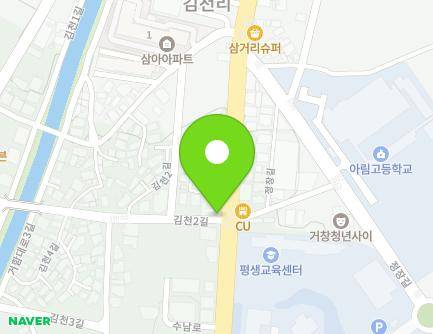 2213 Sunam-ro, Geochang-eup, Geochang-gun, Gyeongsangnam-do, Republic of Korea Map