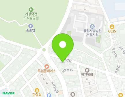 14 Jukjeon-gil, Geochang-eup, Geochang-gun, Gyeongsangnam-do, Republic of Korea Map