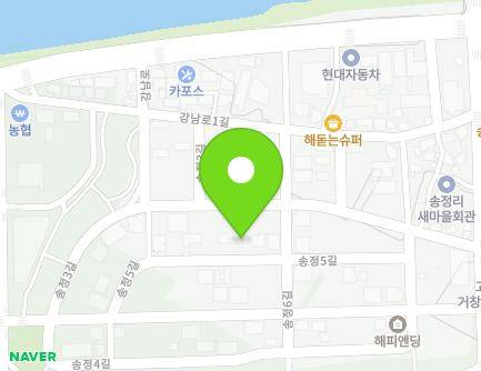 27 Songjeong 5-gil, Geochang-eup, Geochang-gun, Gyeongsangnam-do, Republic of Korea Map