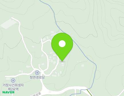 30 Cheongyeon-gil, Sinwon-myeon, Geochang-gun, Gyeongsangnam-do, Republic of Korea Map