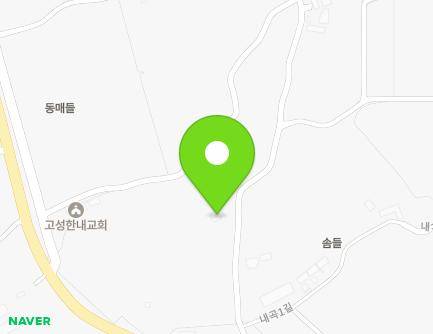 37 Naegok 1-gil, Donghae-myeon, Goseong-gun, Gyeongsangnam-do, Republic of Korea Map
