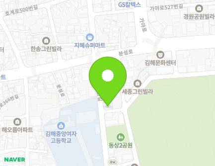 9 Bunseong-ro 390beon-gil, Gimhae-si, Gyeongsangnam-do, Republic of Korea Map