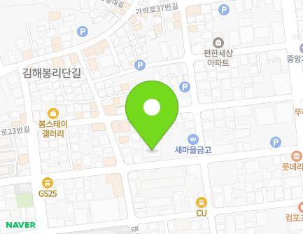 22 Garak-ro 15beon-gil, Gimhae-si, Gyeongsangnam-do, Republic of Korea Map