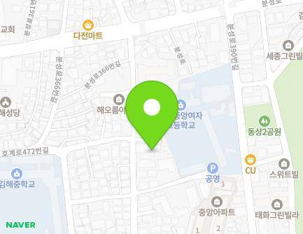 13-6 Bunseong-ro 376beon-gil, Gimhae-si, Gyeongsangnam-do, Republic of Korea Map