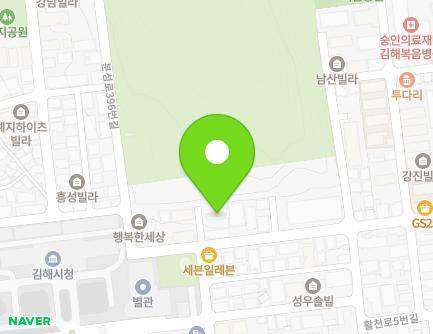 26-1 Hwalcheon-ro 15beon-gil, Gimhae-si, Gyeongsangnam-do, Republic of Korea Map
