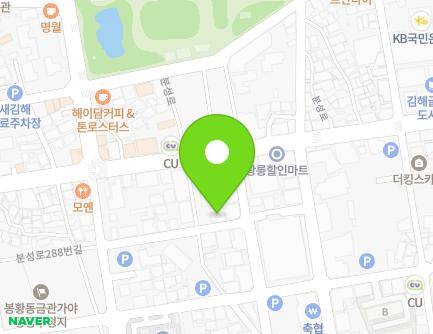7-23 Bunseong-ro 288beon-gil, Gimhae-si, Gyeongsangnam-do, Republic of Korea Map