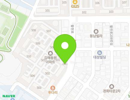 179 Hwalcheon-ro, Gimhae-si, Gyeongsangnam-do, Republic of Korea Map