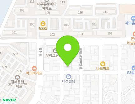 7 Hwalcheon-ro 186beon-gil, Gimhae-si, Gyeongsangnam-do, Republic of Korea Map