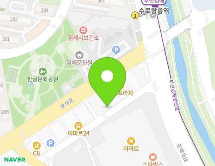17 Jeonha-ro 304beon-gil, Gimhae-si, Gyeongsangnam-do, Republic of Korea Map