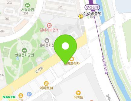 19 Jeonha-ro 304beon-gil, Gimhae-si, Gyeongsangnam-do, Republic of Korea Map