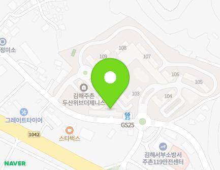40 Juseon-ro, Juchon-myeon, Gimhae-si, Gyeongsangnam-do, Republic of Korea Map