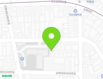 13-32 Gimhae-daero 2662beon-gil, Gimhae-si, Gyeongsangnam-do, Republic of Korea Map