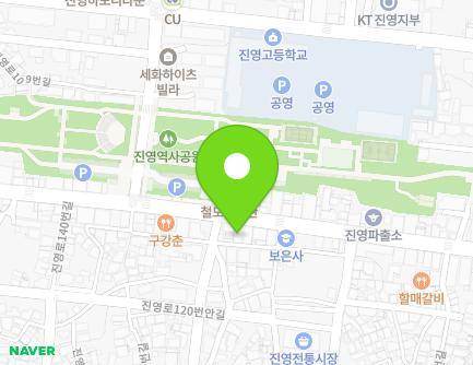 156 Jinnyeong-ro, Jinyeong-eup, Gimhae-si, Gyeongsangnam-do, Republic of Korea Map