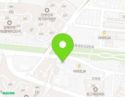 72 Jinnyeong-ro, Jinyeong-eup, Gimhae-si, Gyeongsangnam-do, Republic of Korea Map