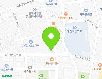20-3 Chilsan-ro 413beon-gil, Gimhae-si, Gyeongsangnam-do, Republic of Korea Map