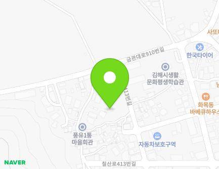 34-23 Chilsan-ro 413beon-gil, Gimhae-si, Gyeongsangnam-do, Republic of Korea Map