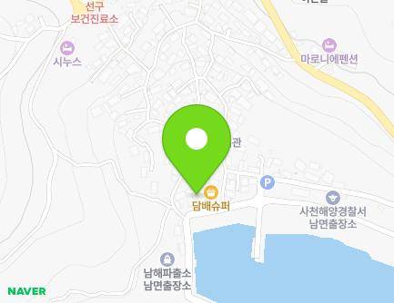 43-19 Nammyeon-ro 1103beon-gil, Nam-myeon, Namhae-gun, Gyeongsangnam-do, Republic of Korea Map