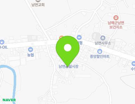 791-18 Namseo-daero, Nam-myeon, Namhae-gun, Gyeongsangnam-do, Republic of Korea Map