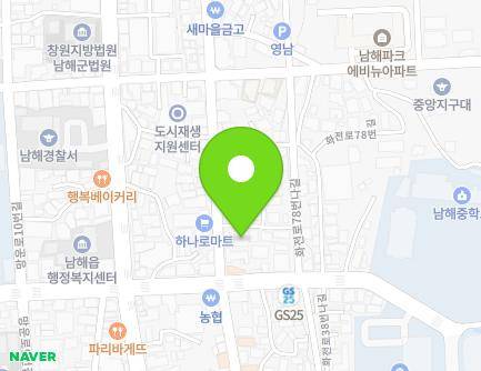 10-2 Hwajeon-ro 78beonga-gil, Namhae-eup, Namhae-gun, Gyeongsangnam-do, Republic of Korea Map