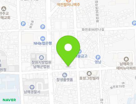 5-1 Hwajeon-ro 96beon-gil, Namhae-eup, Namhae-gun, Gyeongsangnam-do, Republic of Korea Map