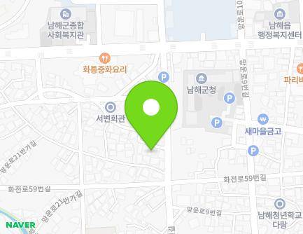 28-3 Mangun-ro 19beon-gil, Namhae-eup, Namhae-gun, Gyeongsangnam-do, Republic of Korea Map
