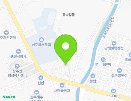 696-11 Namhae-daero, Sangju-myeon, Namhae-gun, Gyeongsangnam-do, Republic of Korea Map