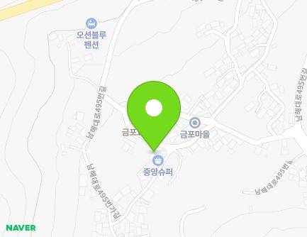 2 Namhae-daero 495beonga-gil, Sangju-myeon, Namhae-gun, Gyeongsangnam-do, Republic of Korea Map