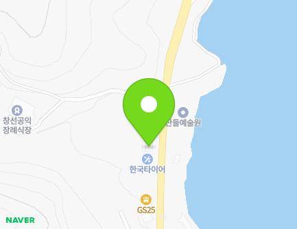 2429 Dongbu-daero, Changseon-myeon, Namhae-gun, Gyeongsangnam-do, Republic of Korea Map