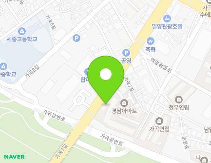 25 Gagok 7-gil, Miryang-si, Gyeongsangnam-do, Republic of Korea Map