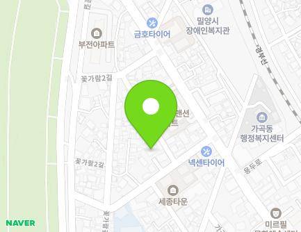 10-1 Kkotgaram-gil, Miryang-si, Gyeongsangnam-do, Republic of Korea Map