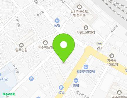 8 Gagokjungang-gil, Miryang-si, Gyeongsangnam-do, Republic of Korea Map